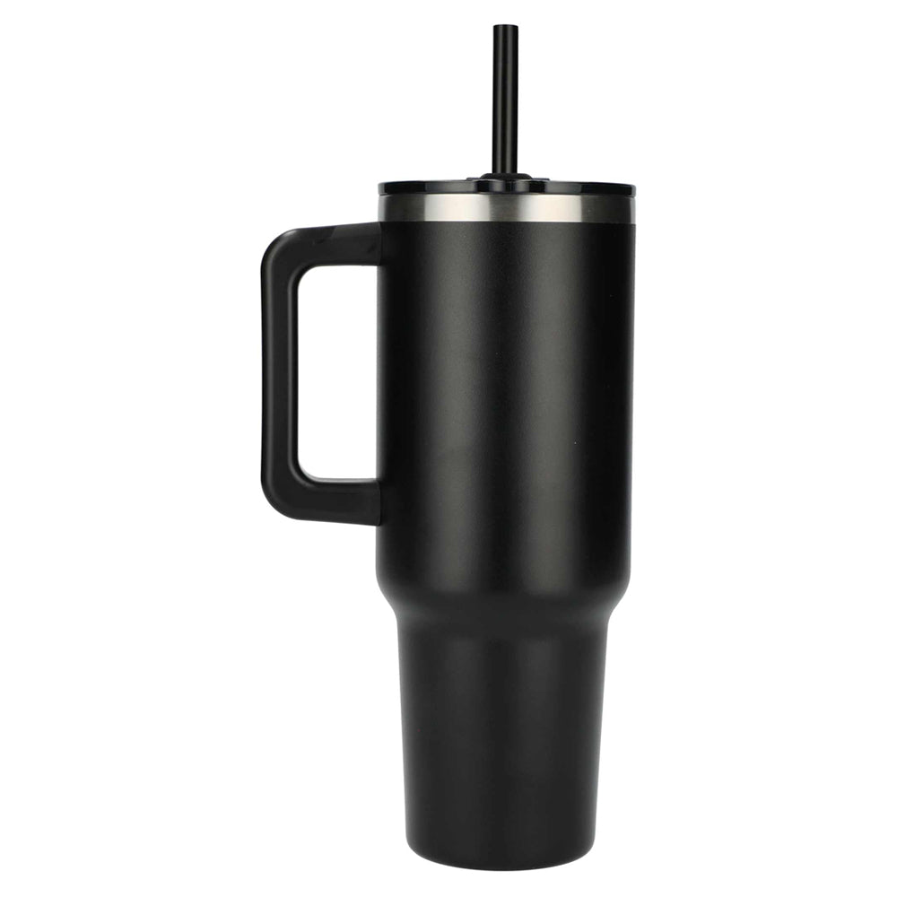 Pinnacle 40 oz Vacuum Insulated Eco-Friendly Travel Tumbler With Straw